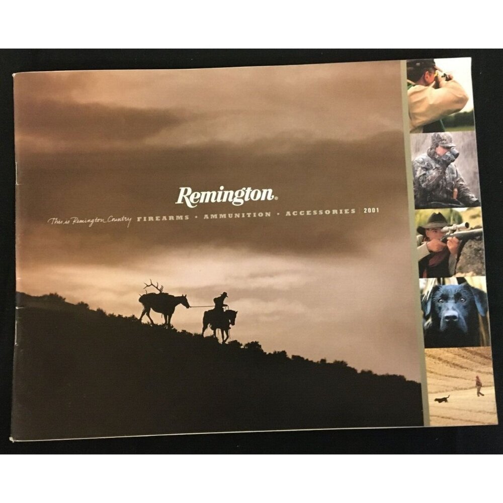 Remington Firearms Ammunition- Accessories 2001 Catalog